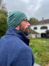 Men's Merino Wool Jacket - Indigo